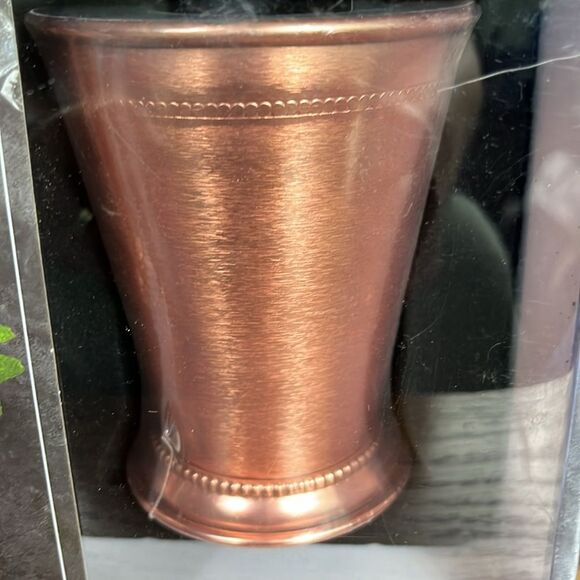 Copper Finish/ Stainless steel  Mint Julep Cups Tumblers 16 oz - set of 2 Cups - Picture 5 of 5